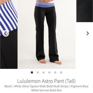lululemon astro pant